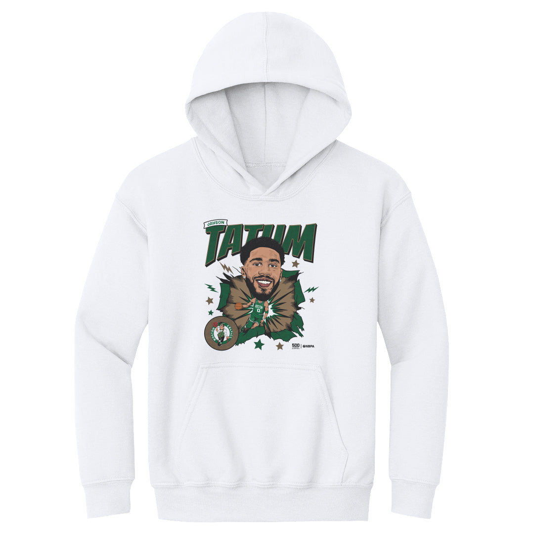 Jayson Tatum Kids Youth Hoodie | 500 LEVEL