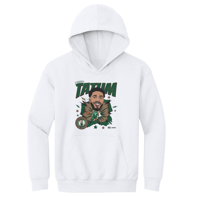 Jayson Tatum Kids Youth Hoodie | 500 LEVEL
