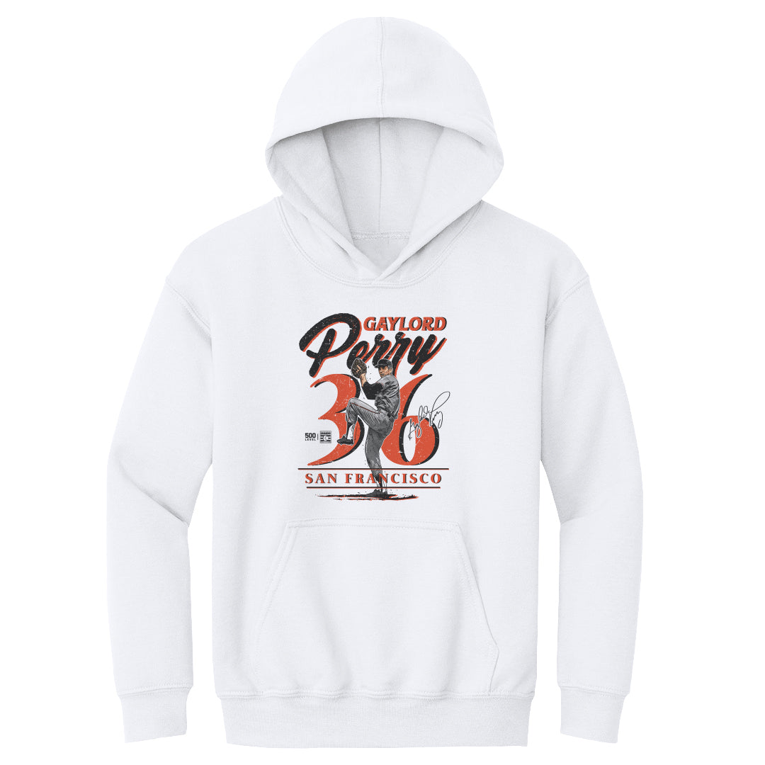 Gaylord Perry Kids Youth Hoodie | 500 LEVEL