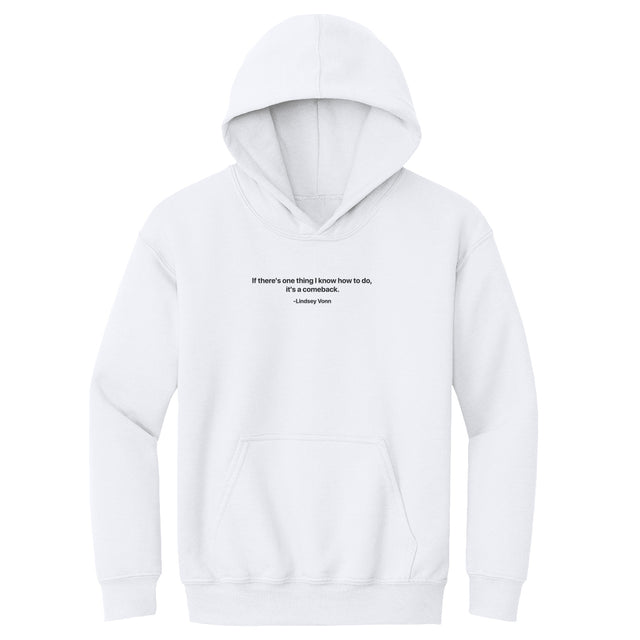 Lindsey Vonn Kids Youth Hoodie | 500 LEVEL