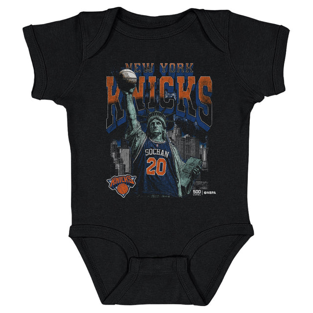 Jeremy Sochan Kids Baby Onesie | 500 LEVEL
