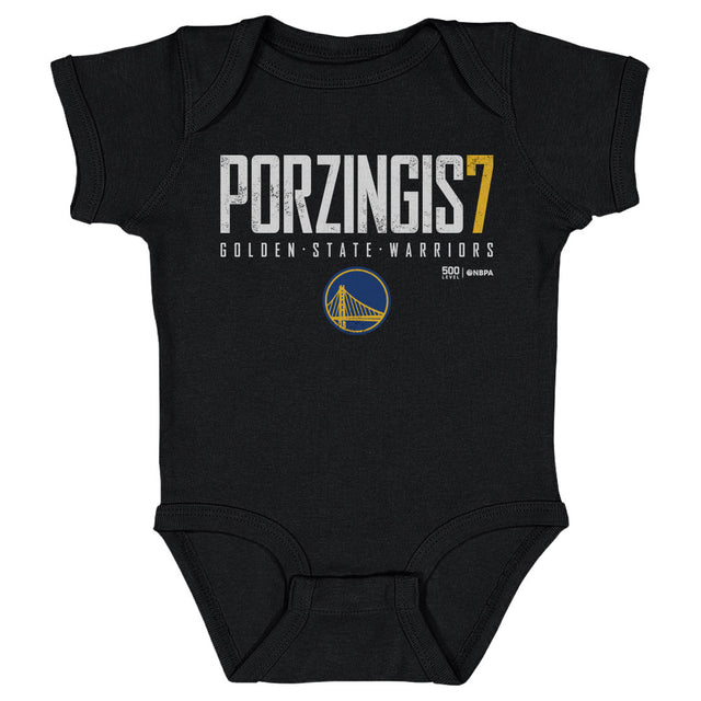 Kristaps Porzingis Kids Baby Onesie | 500 LEVEL