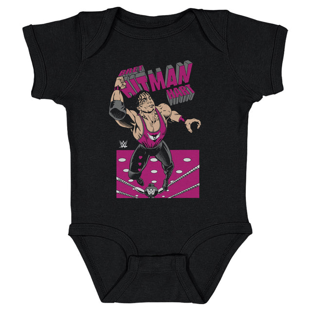 Bret Hart Kids Baby Onesie | 500 LEVEL