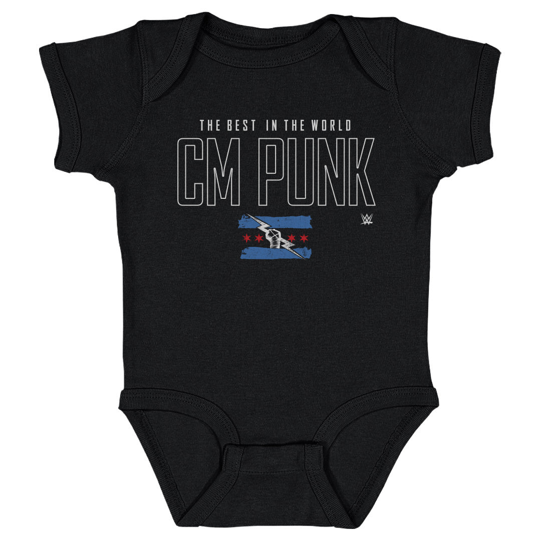 CM Punk Kids Baby Onesie | 500 LEVEL