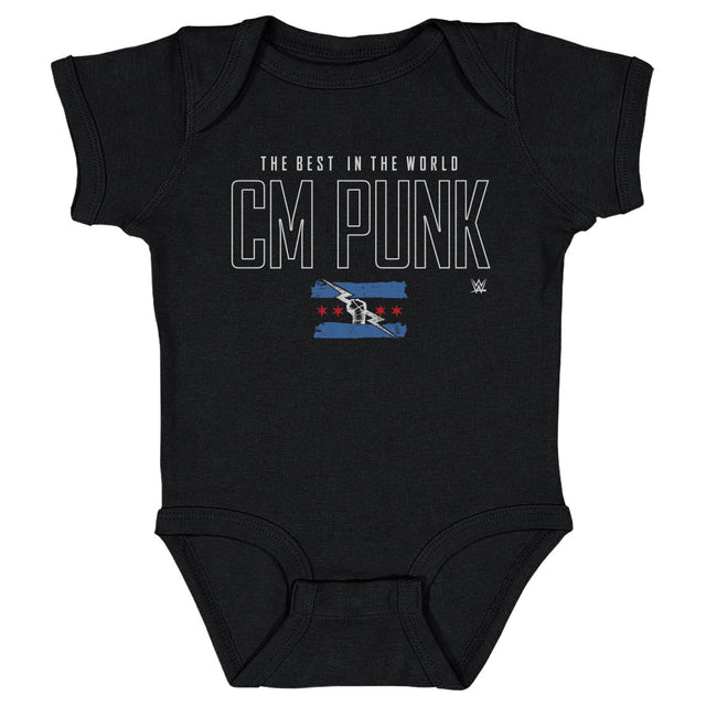 CM Punk Kids Baby Onesie | 500 LEVEL