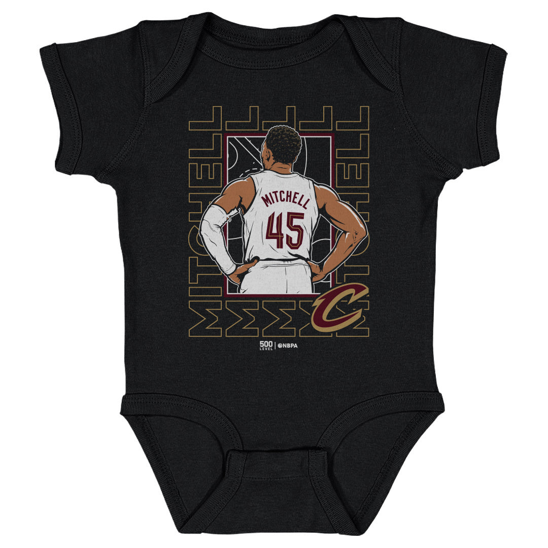 Donovan Mitchell Kids Baby Onesie | 500 LEVEL
