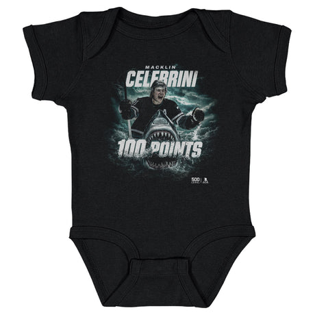 Macklin Celebrini Kids Baby Onesie | 500 LEVEL