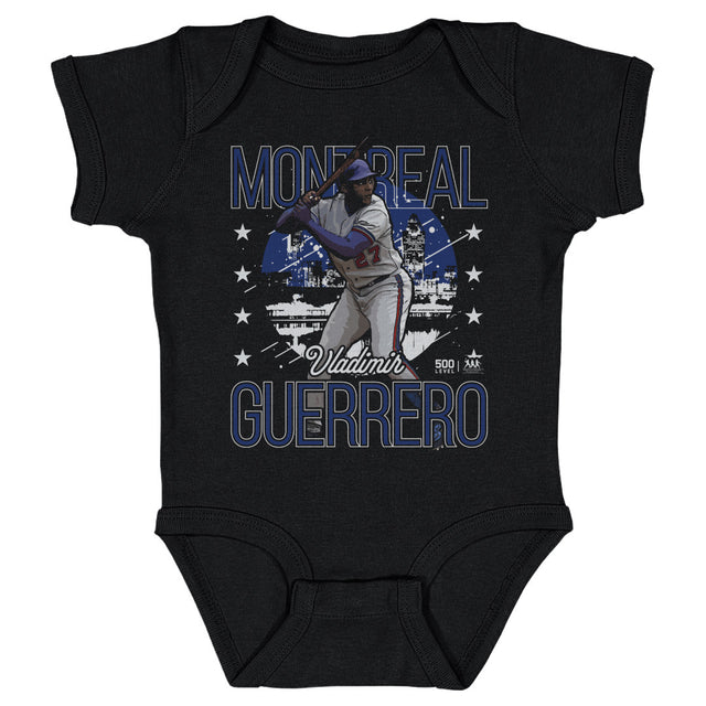 Vladimir Guerrero Kids Baby Onesie | 500 LEVEL