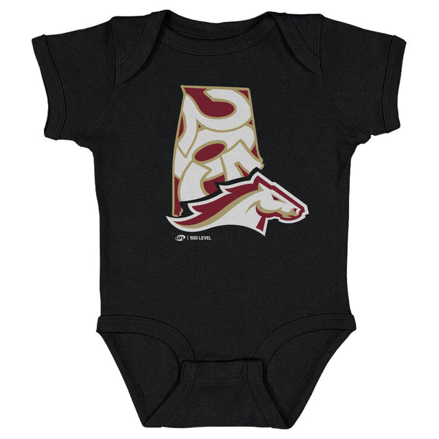 Birmingham Stallions Kids Baby Onesie | 500 LEVEL
