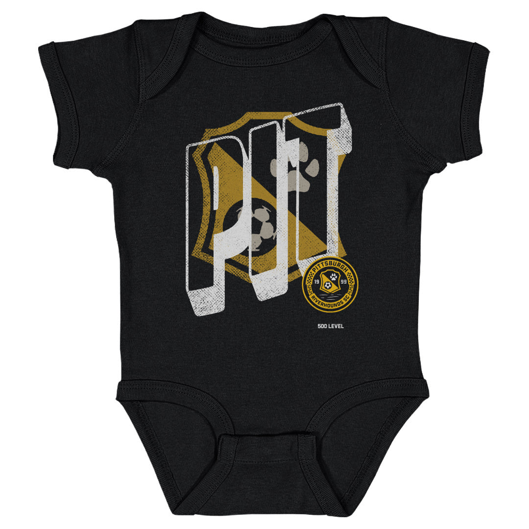 Pittsburgh Riverhounds SC Kids Baby Onesie | 500 LEVEL