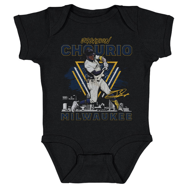 Jackson Chourio Kids Baby Onesie | 500 LEVEL