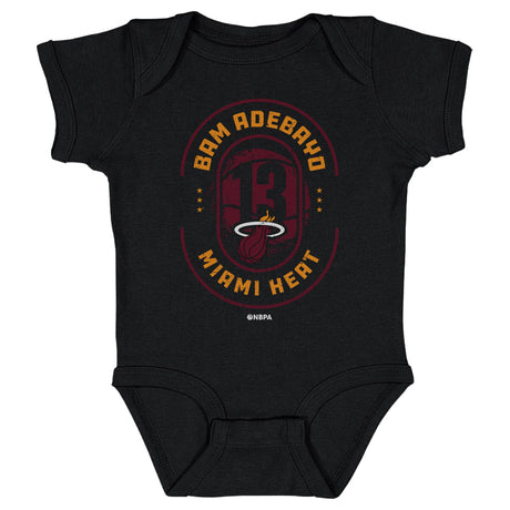 Bam Adebayo Kids Baby Onesie | 500 LEVEL