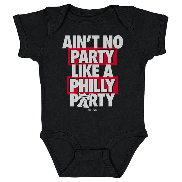 Philadelphia Basketball Kids Baby Onesie | 500 LEVEL