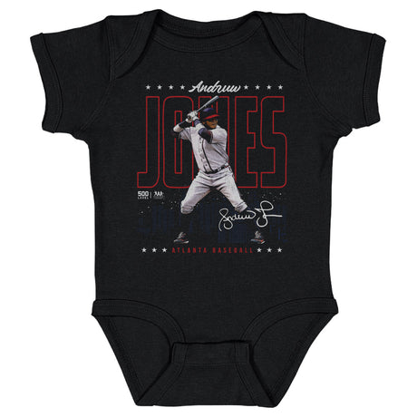 Andruw Jones Kids Baby Onesie | 500 LEVEL