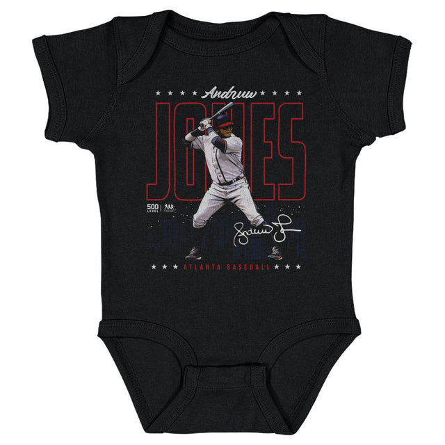 Andruw Jones Kids Baby Onesie | 500 LEVEL