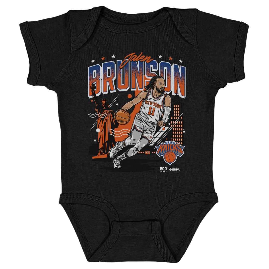 Jalen Brunson Kids Baby Onesie | 500 LEVEL