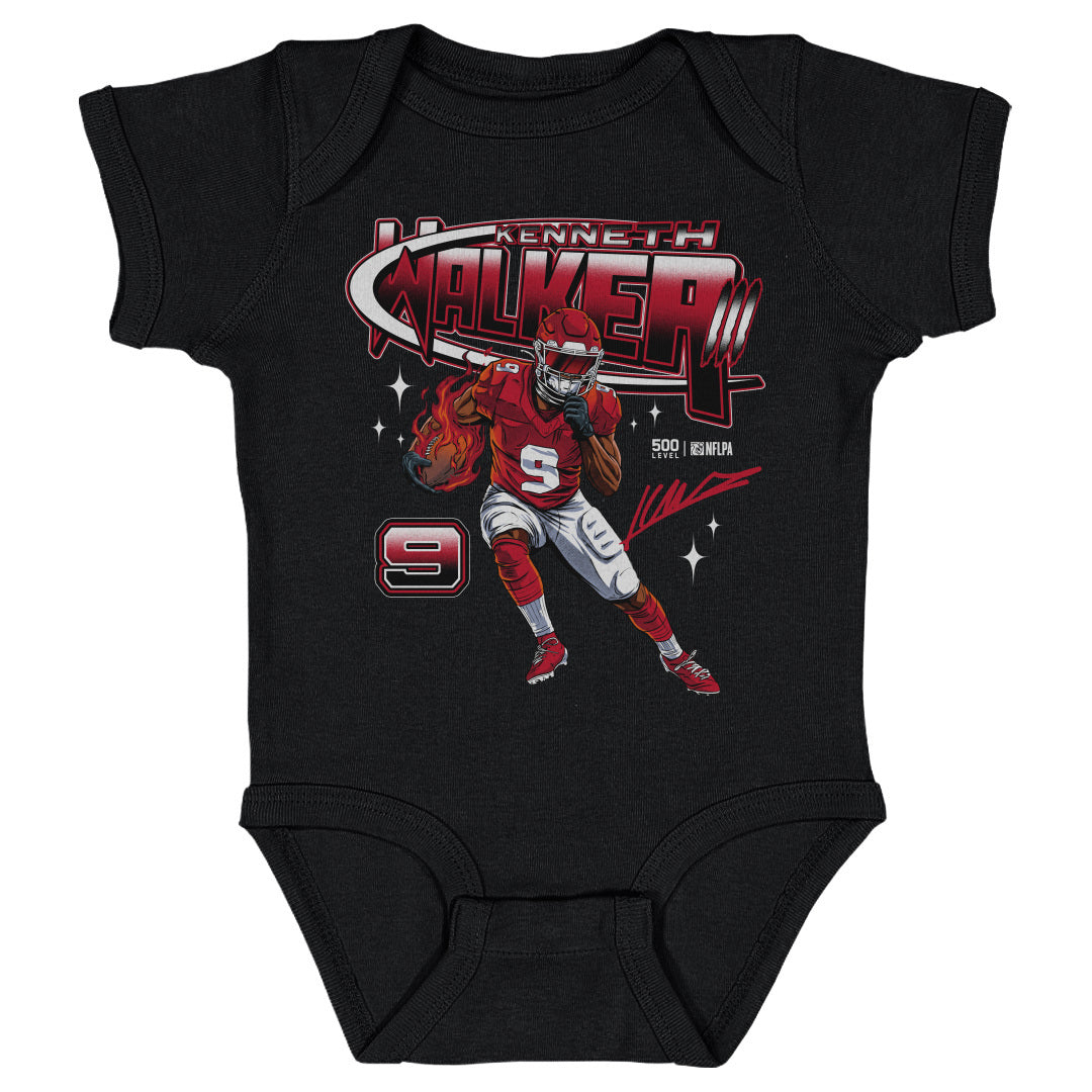 Kenneth Walker III Kids Baby Onesie | 500 LEVEL