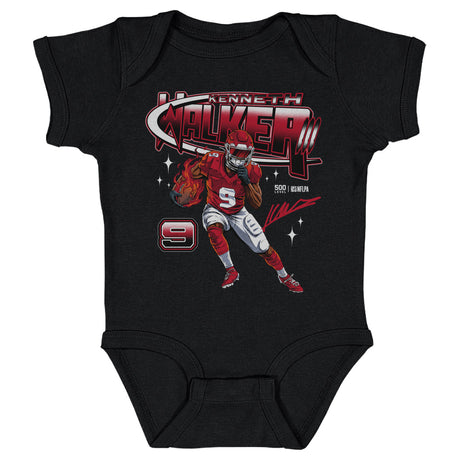 Kenneth Walker III Kids Baby Onesie | 500 LEVEL