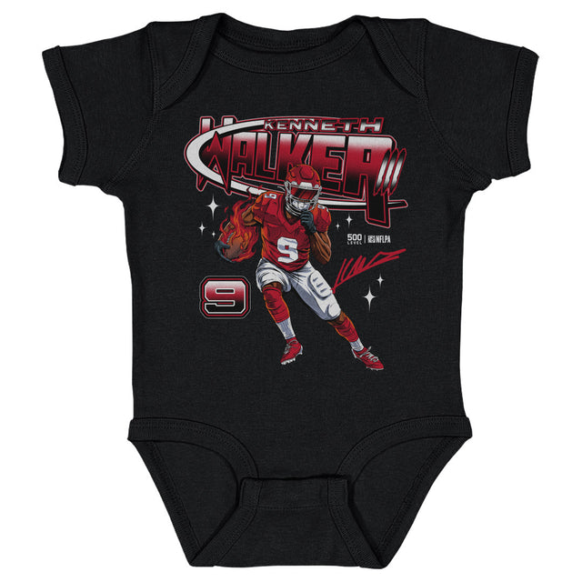 Kenneth Walker III Kids Baby Onesie | 500 LEVEL