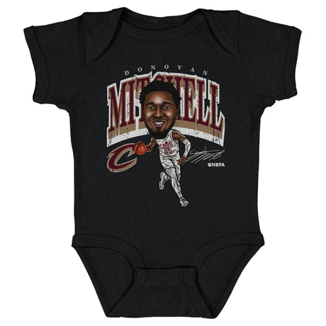 Donovan Mitchell Kids Baby Onesie | 500 LEVEL