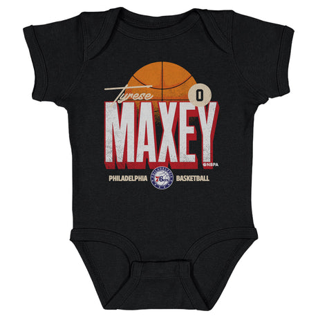 Tyrese Maxey Kids Baby Onesie | 500 LEVEL