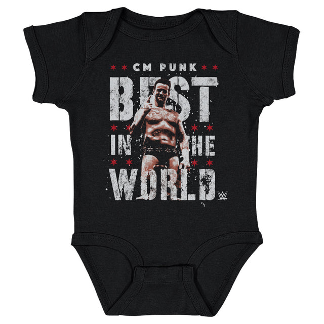 CM Punk Kids Baby Onesie | 500 LEVEL