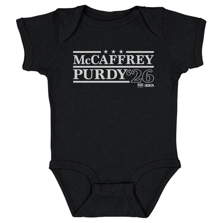 Christian McCaffrey Kids Baby Onesie | 500 LEVEL