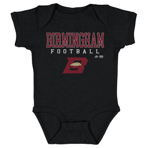 Birmingham Stallions Kids Baby Onesie | 500 LEVEL