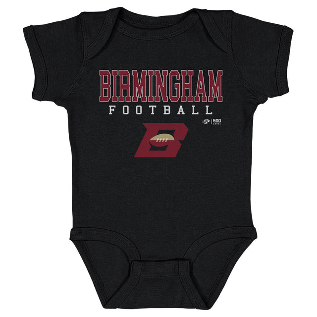 Birmingham Stallions Kids Baby Onesie | 500 LEVEL