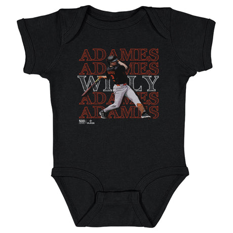 Willy Adames Kids Baby Onesie | 500 LEVEL
