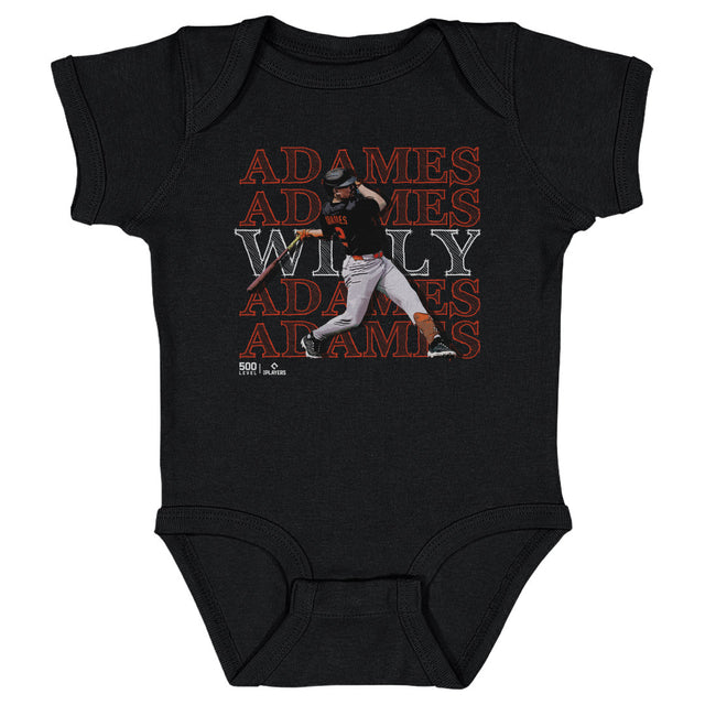 Willy Adames Kids Baby Onesie | 500 LEVEL