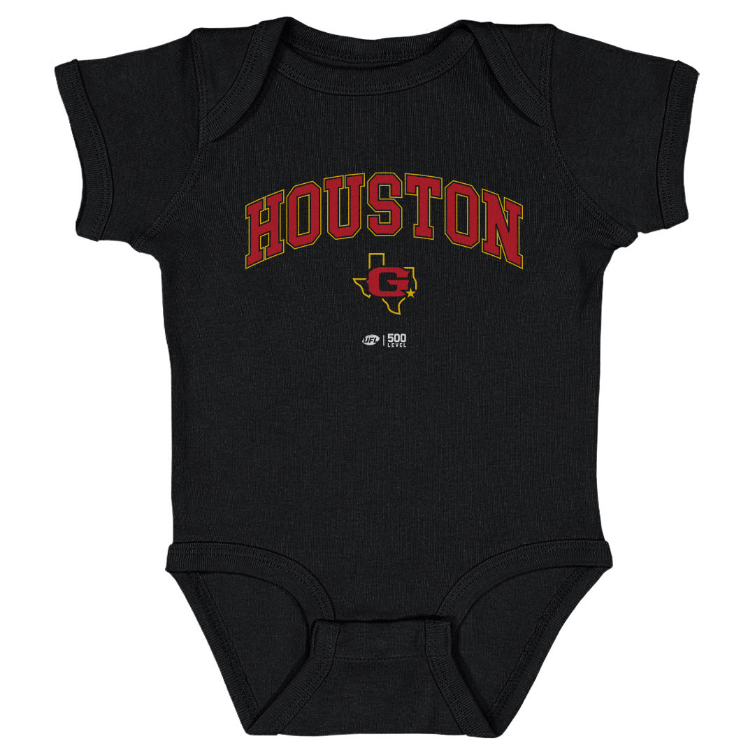 Houston Gamblers Kids Baby Onesie | 500 LEVEL