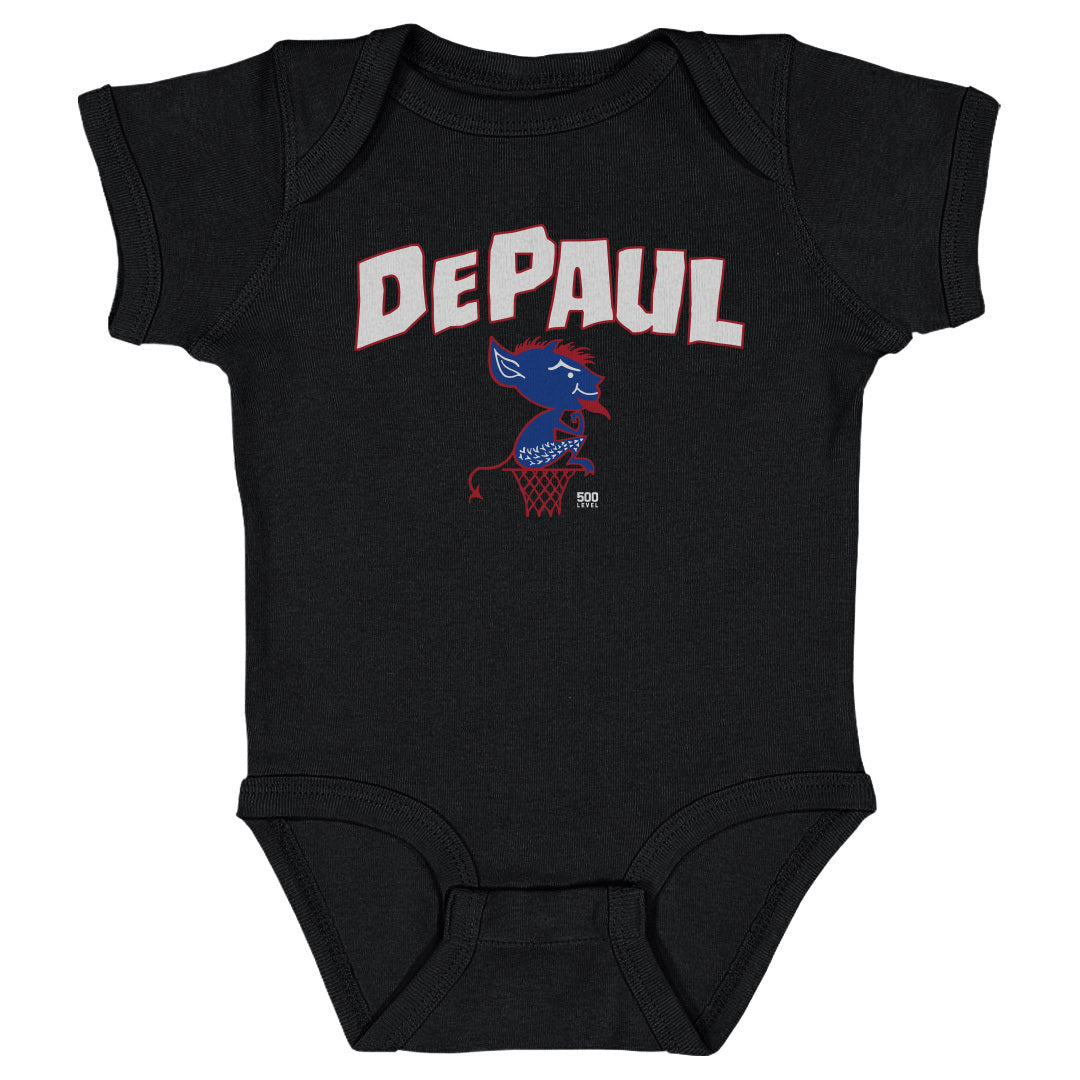 DePaul Blue Demons Kids Baby Onesie | 500 LEVEL