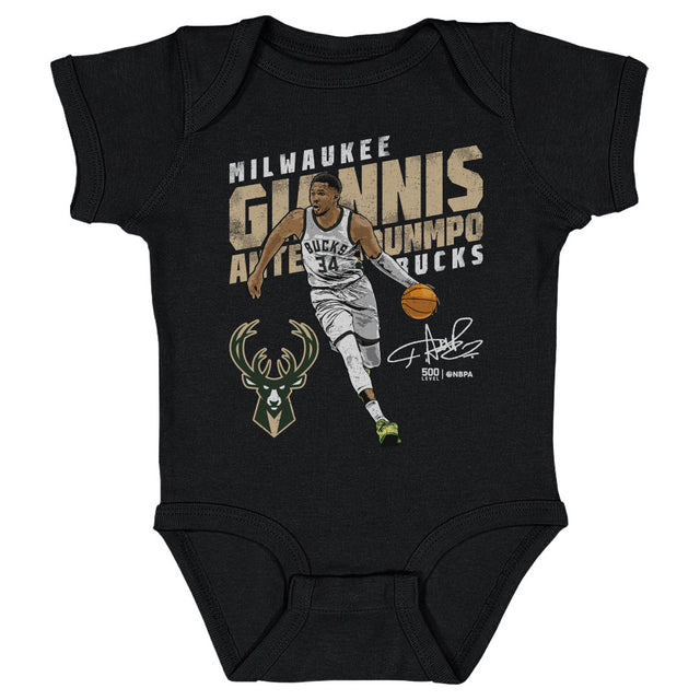 Giannis Antetokounmpo Kids Baby Onesie | 500 LEVEL
