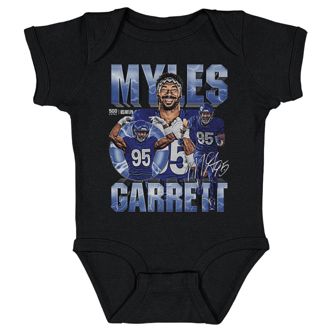 Myles Garrett Kids Baby Onesie | 500 LEVEL