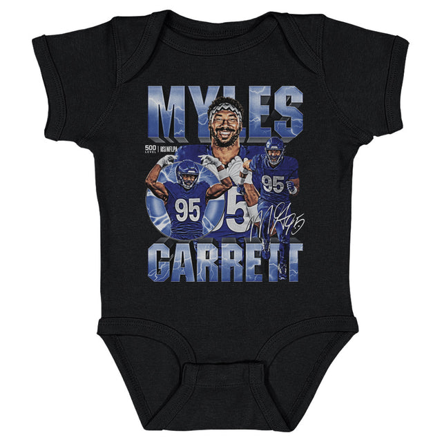 Myles Garrett Kids Baby Onesie | 500 LEVEL