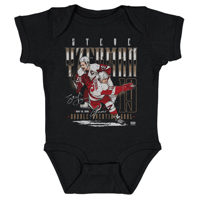 Steve Yzerman Kids Baby Onesie | 500 LEVEL