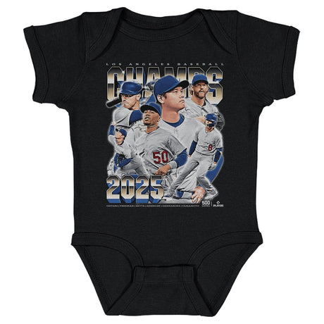 Los Angeles D Baseball Kids Baby Onesie | 500 LEVEL