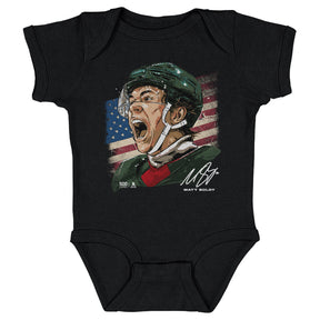 Matt Boldy Kids Baby Onesie | 500 LEVEL