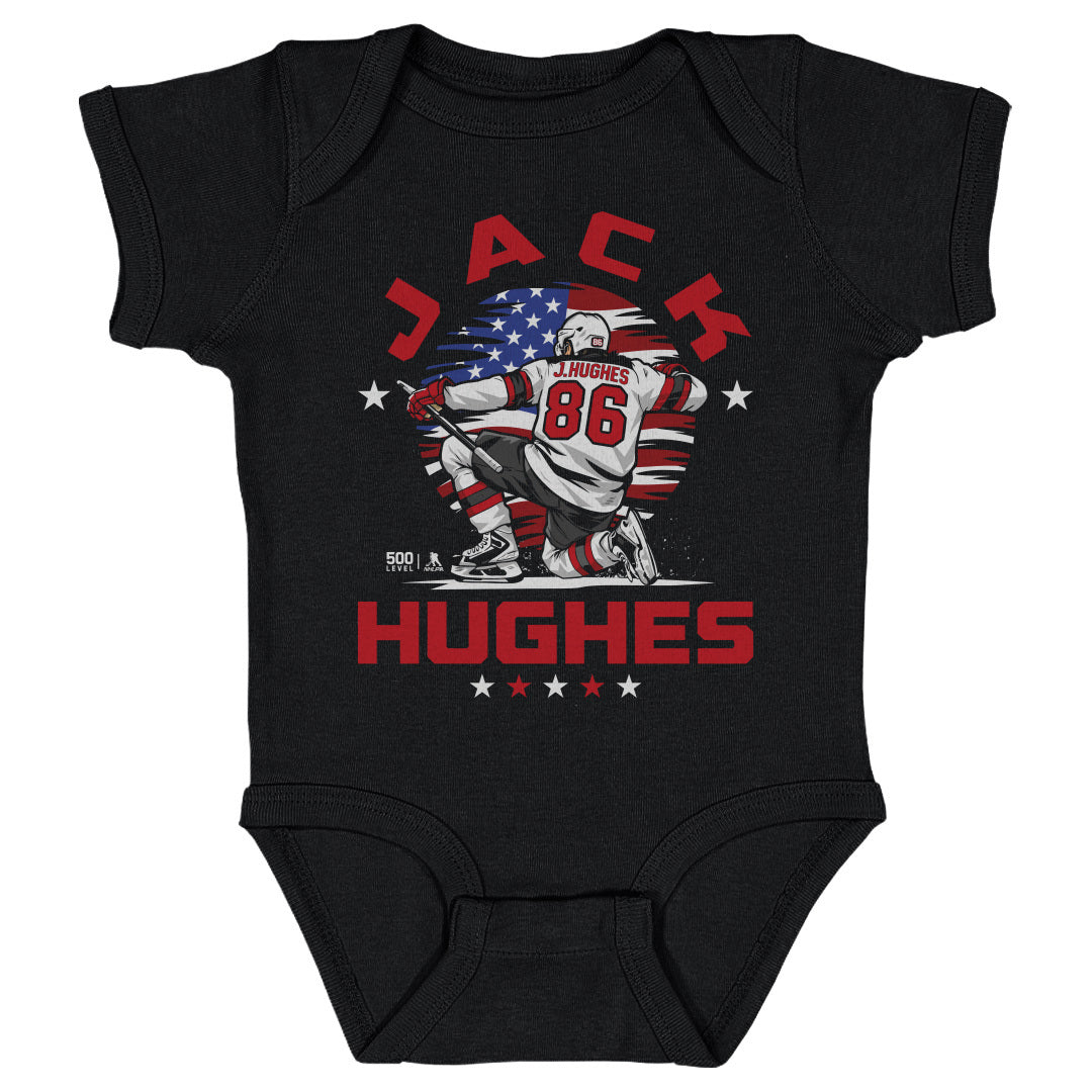 Jack Hughes Kids Baby Onesie | 500 LEVEL