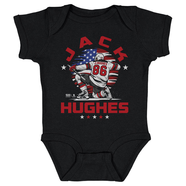 Jack Hughes Kids Baby Onesie | 500 LEVEL