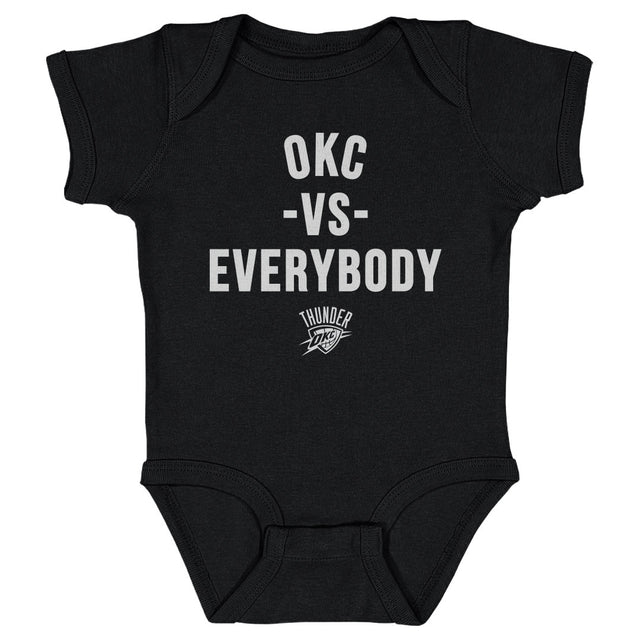 Oklahoma City Thunder Kids Baby Onesie | 500 LEVEL