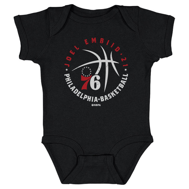Joel Embiid Kids Baby Onesie | 500 LEVEL