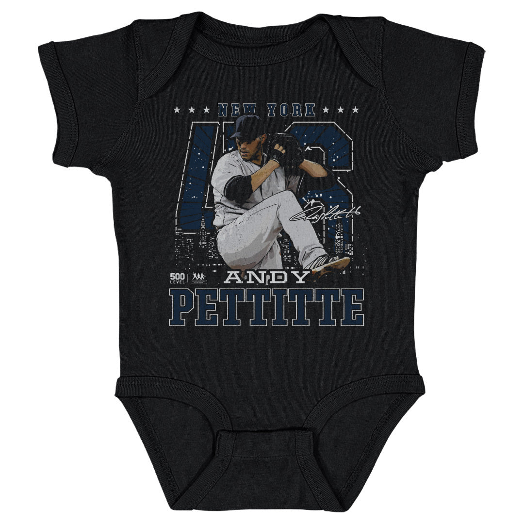 Andy Pettitte Kids Baby Onesie | 500 LEVEL