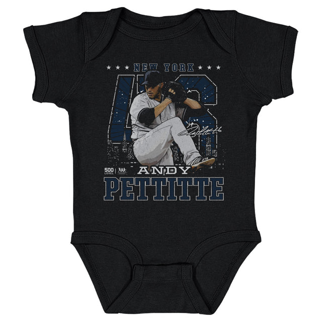 Andy Pettitte Kids Baby Onesie | 500 LEVEL