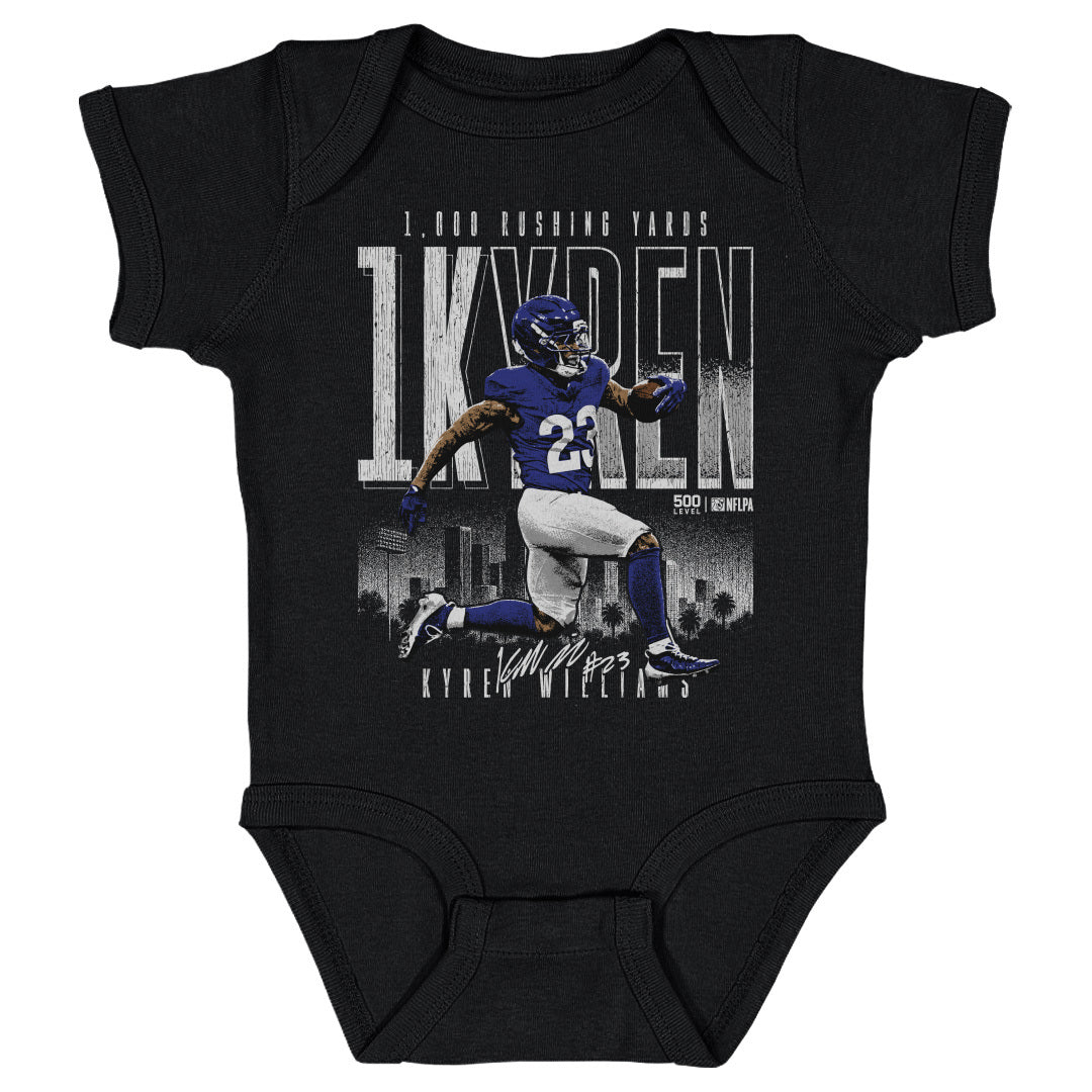 Kyren Williams Kids Baby Onesie | 500 LEVEL
