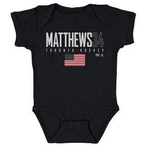 Auston Matthews Kids Baby Onesie | 500 LEVEL