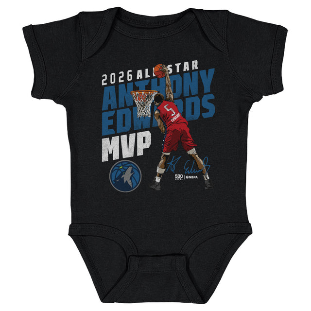 Anthony Edwards Kids Baby Onesie | 500 LEVEL