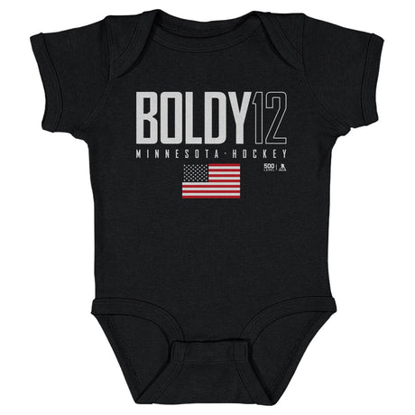 Matt Boldy Kids Baby Onesie | 500 LEVEL