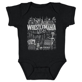 WrestleMania Kids Baby Onesie | 500 LEVEL